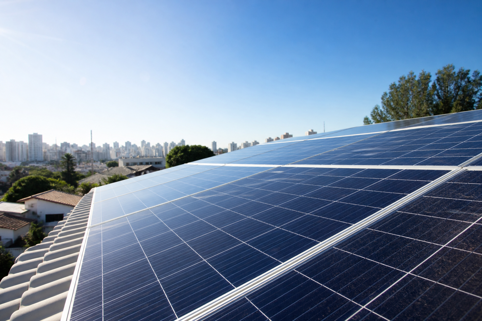 Limpeza de placas solares: quando é necessária e como decidir tecnicamente